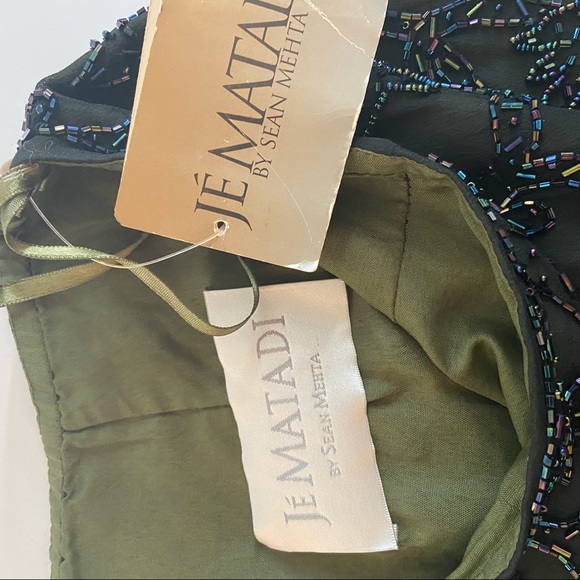 Designer Je Matadi Sean Mehta Beaded Event Skirt - Picture 10 of 12